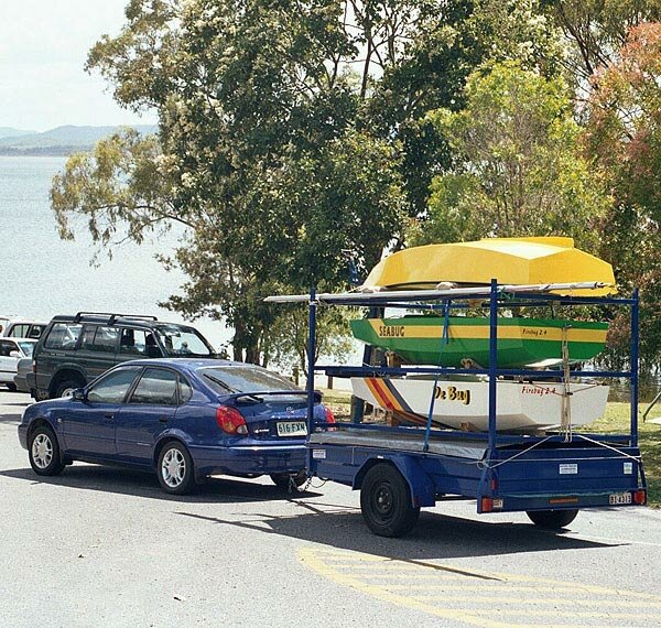 Chris Spooners trailer load